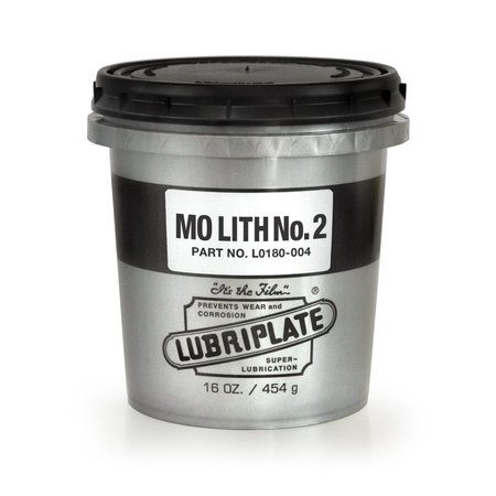 LUBRIPLATE Mo-Lith No. 2, 12/16 Oz Tubs, 12PK L0180-004